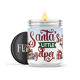 Santa's Little Yelper - 22-oz Candle Jar - Eucalyptus