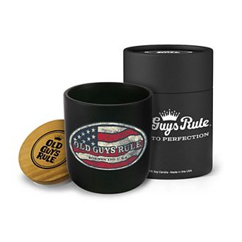 Old Guys Rule Born In the US - 14-oz Candle Jar - Bourbon/Citrus & Sage