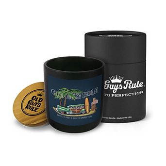 Old Guys Rule Beach Crusier - 14-oz Candle Jar - Santal