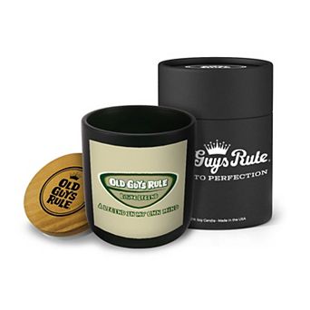 Old Guys Rule Living Legend - 14-oz Candle Jar - Palo Santo