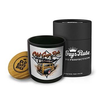 Old Guys Rule Classic Woody - 14-oz Candle Jar - Cedar & Sandalwood