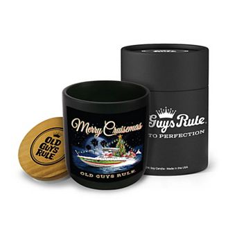 Old Guys Rule Merry Cruisemas - 14-oz Candle Jar - Christmas Tree