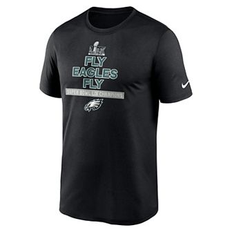 Men's Nike Philadelphia Eagles Super Bowl LIX Champions Fly Eagles Fly Tee
