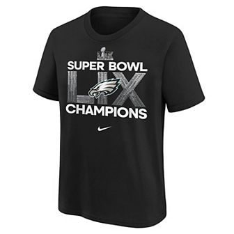 Youth Nike Philadelphia Eagles Super Bowl LIX Champions Tee