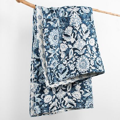 Levtex Home Laure Indigo Quilted Throw