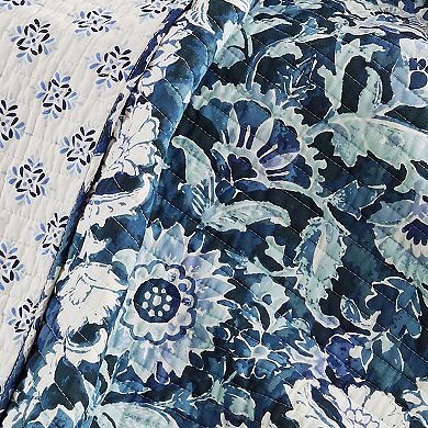 Levtex Home Laure Indigo Quilted Throw