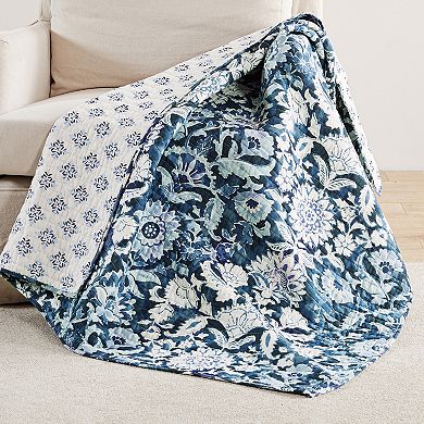Levtex Home Laure Indigo Quilted Throw