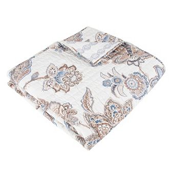 Levtex Home Selesta Blue Quilted Throw