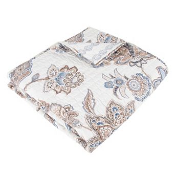 Levtex Home Selesta Blue Quilted Throw