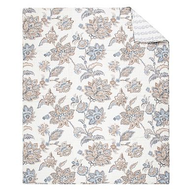 Levtex Home Selesta Blue Quilted Throw