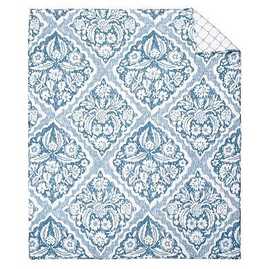 Levtex Home Becker Blue Quilted Throw