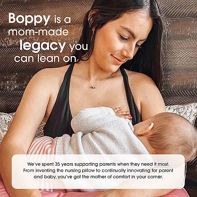 Boppy® Organic Cotton Nursing Pillow Cover- Green Leaves