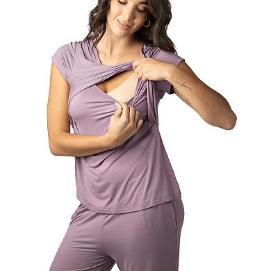 Maternity Kindred Bravely Davy Pajama Top & Pajama Bottoms Set