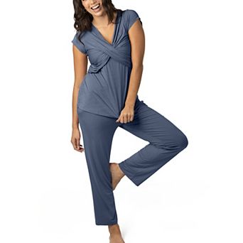 Maternity Kindred Bravely Davy Pajama Top & Pajama Bottoms Set
