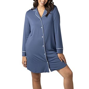 Maternity Kindred Bravely Clea Long Sleeve Sleep Shirt
