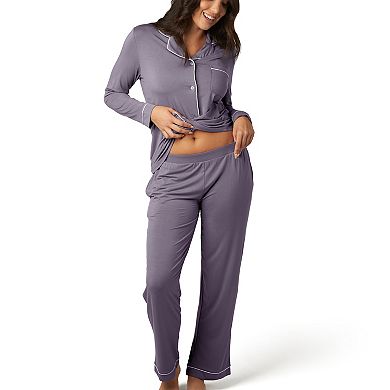 Maternity Kindred Bravely Clea Long Sleeve Pajama Top & Pajama Bottoms Set