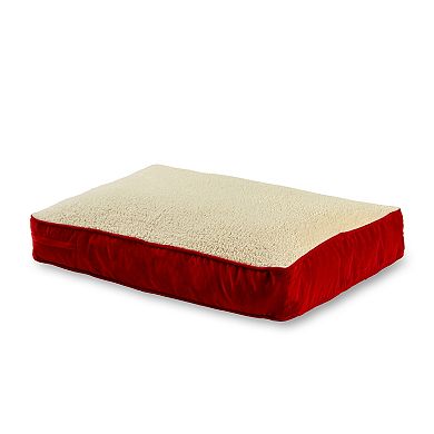 Happy Hounds Willow Sherpa Rectangle Pillow Cat Bed