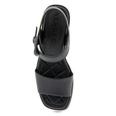 Aerosoles Dorian Women's Block-Heeled Slingback Sandals