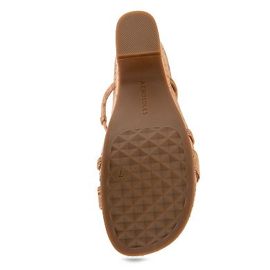 Aerosoles Miles Women's Strappy Wedge Sandals