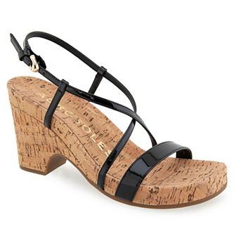 Aerosoles Miles Women's Strappy Wedge Sandals