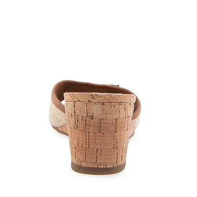 Aerosoles Wava Women's Wedge Slide Sandals
