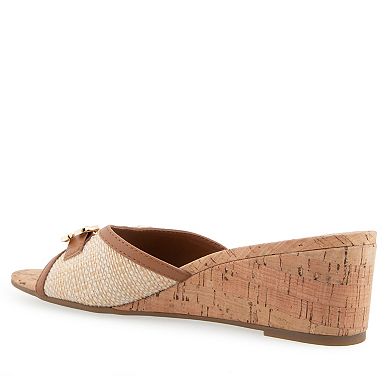 Aerosoles Wava Women's Wedge Slide Sandals