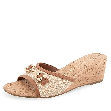 Aerosoles Wava Women's Wedge Slide Sandals