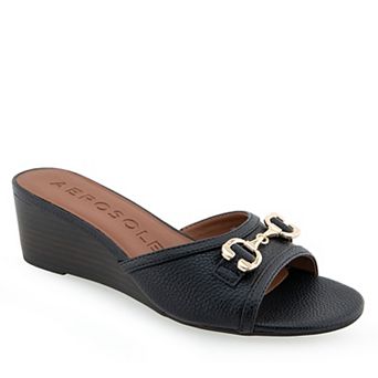 Aerosoles Wava Women's Wedge Slide Sandals