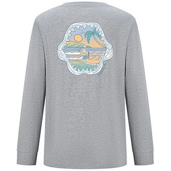 Boys 8-20 Quiksilver Jaws Long Sleeve Graphic Tee