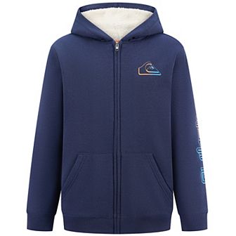 Boys 8-20 Quiksilver Sherpa Full Zip Hoodie