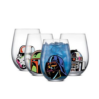 JoyJolt Star Wars™ 4 pc Cosmic Color Stemless Drinking Glasses
