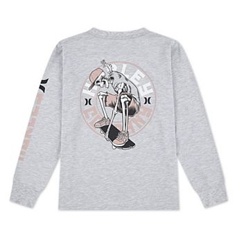 Boys 8-20 Hurley Gothic Skater Long Sleeve T-shirt
