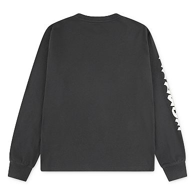 Boys 8-20 Hurley Skull Split Graphic Long Sleeve T-shirt