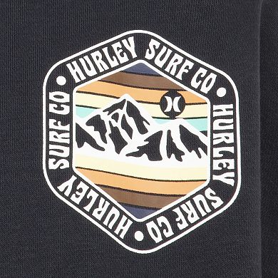 Boys 8-20 Hurley Graphic Fleece Oversized Pullover Hoodie