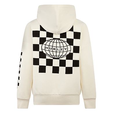 Boys 8-20 Hurley Graphic Fleece Oversized Pullover Hoodie
