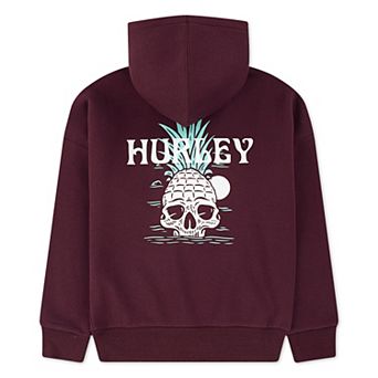 Boys 8-20 Hurley Graphic Fleece Oversized Pullover Hoodie