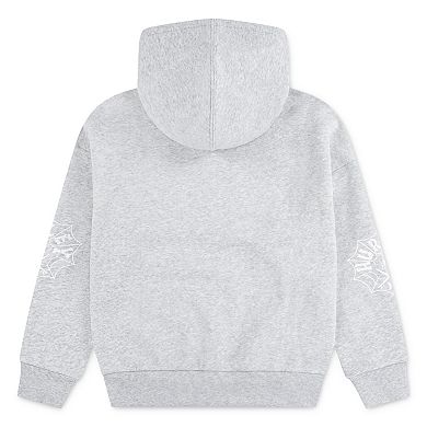 Boys 8-20 Hurley Spider Oversized Graphic Fleece Pullover Hoodie