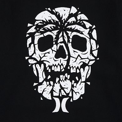 Boys 8-20 Hurley Skull Fleece Oversized Graphic Pullover Hoodie