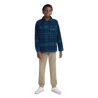 Boys 8-20 Hurley Polar Fleece Full-Zip Shacket
