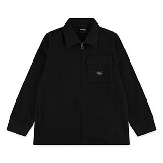 Boys 8-20 Hurley Polar Fleece Full-Zip Shacket
