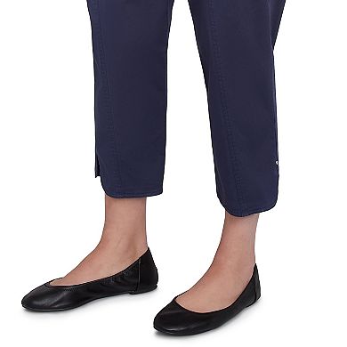 Plus Size Alfred Dunner Tailored Tulip Hem Capri Pants