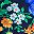 Navy Poppy Floral