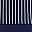 Navy White Stripe
