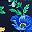 Navy Poppy Floral