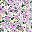 White Ditsy Floral