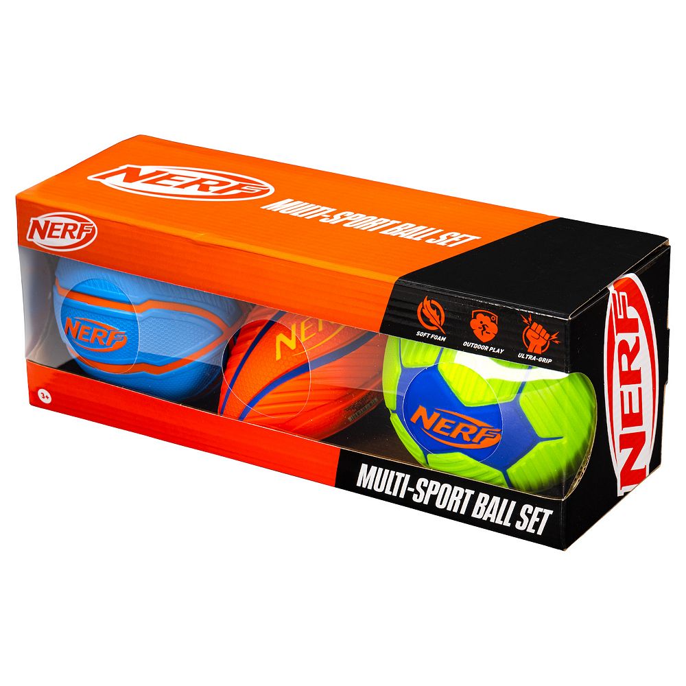 mini footballs nerf pro shop mini sports pack