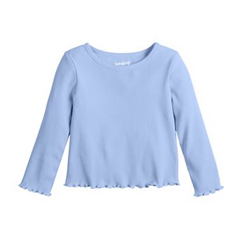 Baby & Toddler Girl Jumping Beans® Long Sleeve Rib Tee