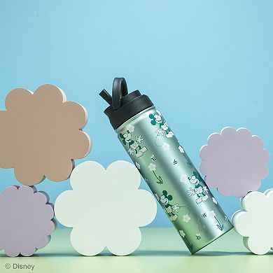 JoyJolt Disney's Mickey Mouse Retro Vintage Stainless Steel Water Bottle