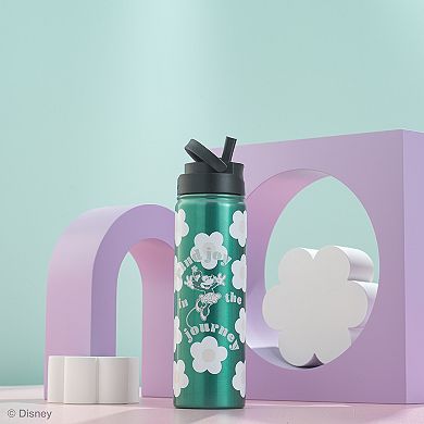 JoyJolt Disney's Minnie Mouse Retro Vintage Stainless Steel Water Bottle