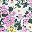 White Ditsy Floral